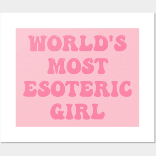 World's Most Esoteric Girl Posters and Art